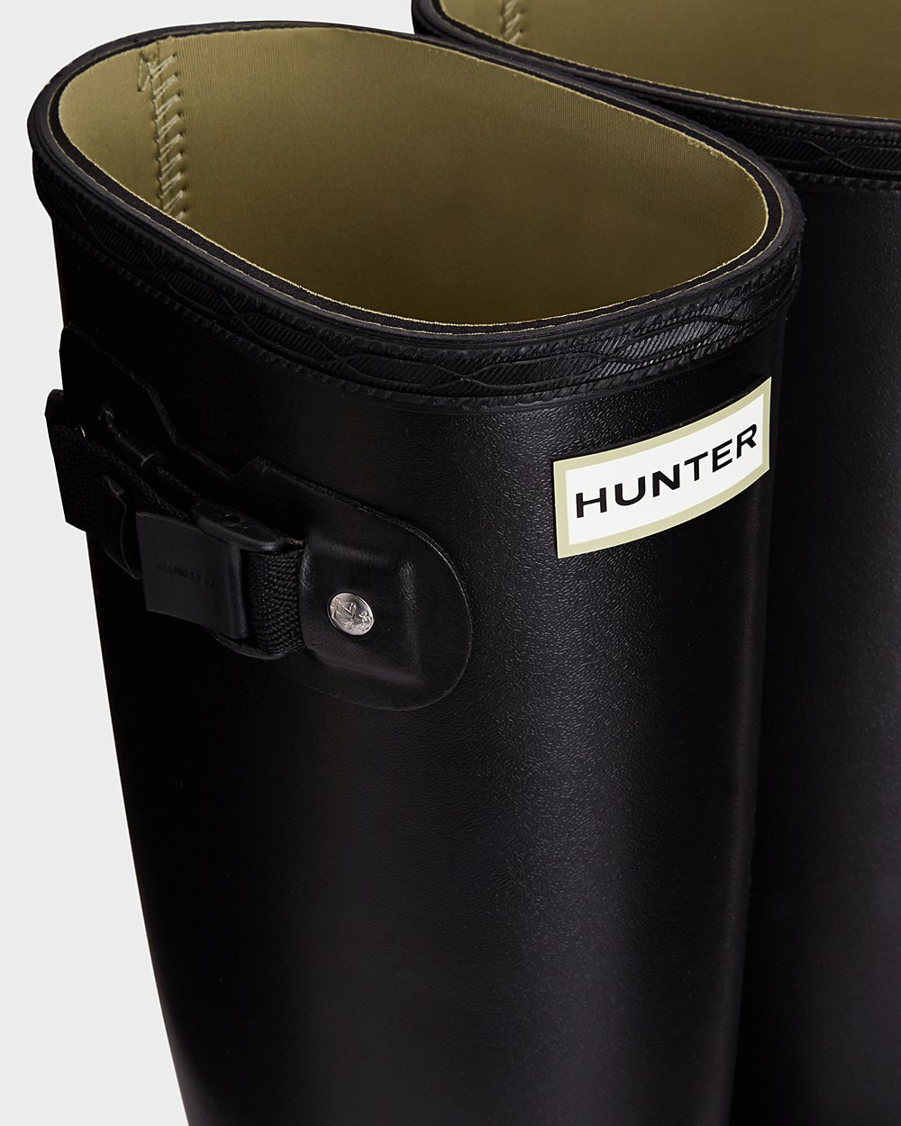 Höga Gummistövlar Dam - Hunter Norris Field Neoprene Lined - Svarta - 350679-OYV